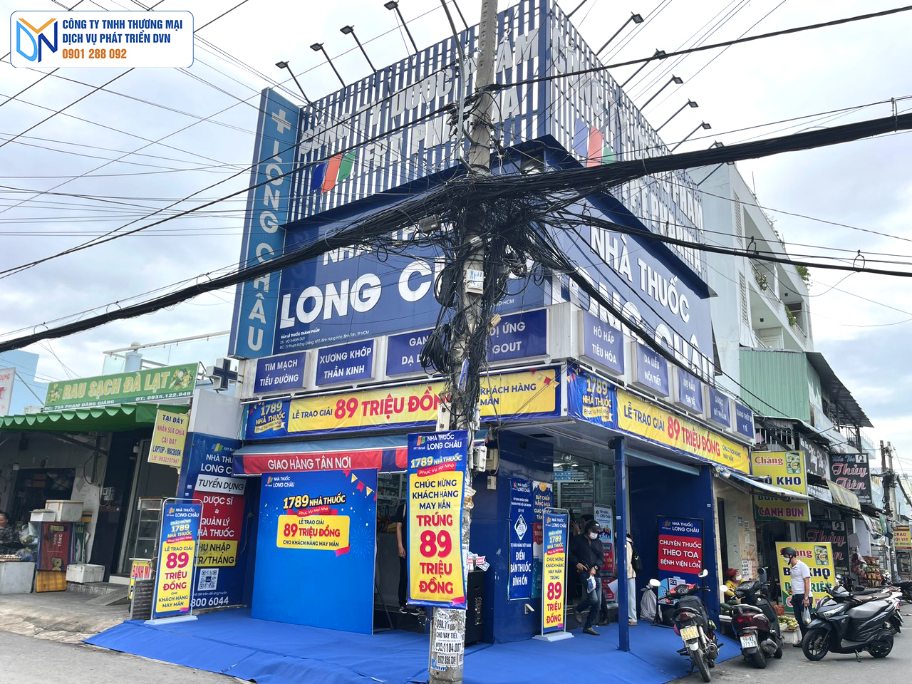 LỄ TRAO GIẢI 89 TRIỆU CHO KHÁCH HÀNG MAY MẮN CỦA NHÀ THUỐC LONG CHÂU